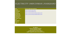 Desktop Screenshot of jharkhandelectricityombudsman.org